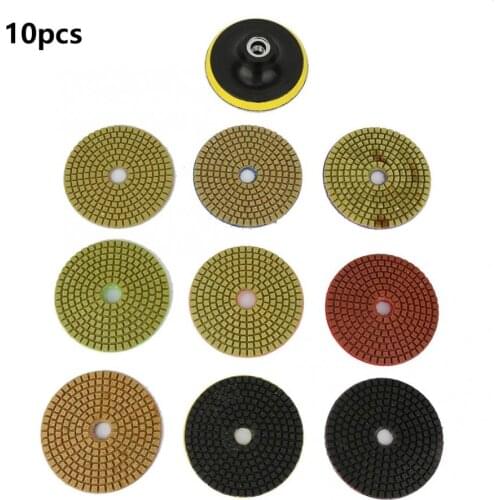 Polishing 10pcs Round Diamond Grinding Cup Wheel Grinder Disc Tool Set Diameter 100mm Abrasives Tools Accessories