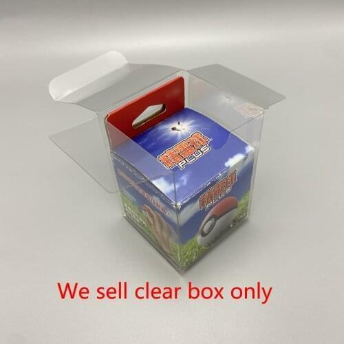 Clear transparent box For SWITCH Pokemon for Pokémon storage box collection display box transparent protective box