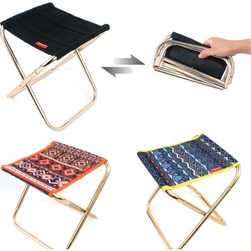 Foldable Stool Bench Stool Portable Outdoor Ultralight Folding Small Chair Subway Train Travel Picnic Camping Fishing Chair Easy