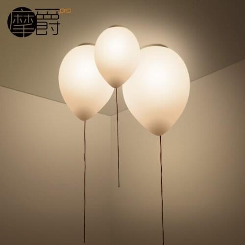 Modern Fashion balloon lamp ceiling light colorful bady child room Bedroom Balcony ceiling light