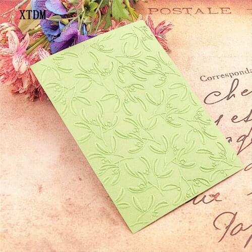 HOT plastic branch craft card making paper card album wedding decoration clip Embossing folders