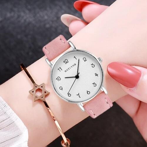 2020 NEW Watch Women Casual Fashion Leather Belt Watches Simple Ladies' Small Dial Quartz Clock Dress Wristwatches Reloj mujer