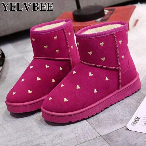 2021 Winter New Flats Suede Ankle Women Shoes Warm Non-slip Casual Snow Boots Gladiator Fashion Designer Goth Chunky Boots Mujer