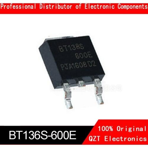 10pcs BT136S-600E TO252 BT136 600E TO-252 BT136S-600 BTS136S 600E SMD new original
