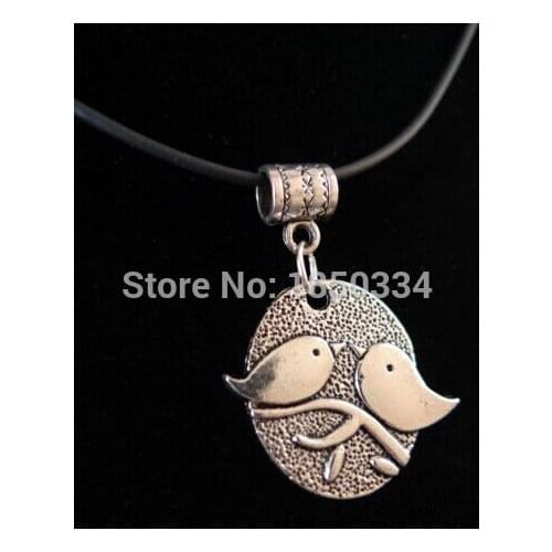 HOT 10 pcs Fast delivery Bird lovers Statement Collar Choker Necklaces & Bracelets Pendants Jewelry Gift Wholesale B124