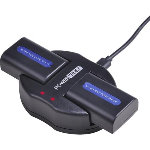 2x 1200mAh NP-FH50 NP FH50 Battery + Fast Charger for Sony NPFH50 FH70 FH100 A230 A330 A290 A380 Digital Camera Batteries