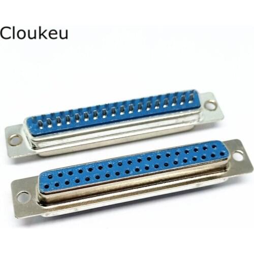 5Pcs DB37 hole Female Solder cup connector DB37F serial port adapter