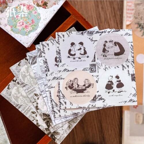 6pcs/lot Kawaii Romantic Series Decoration Mini Paper Sticker DIY Album Diary Scrapbooking Label Sticker