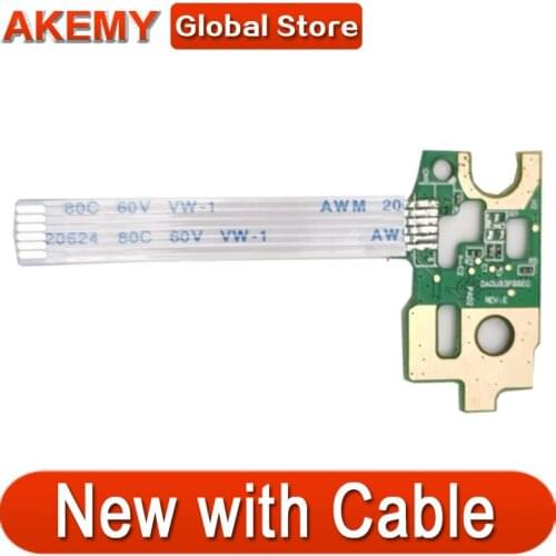 Akemy For HP pavilion 15-N 14-N 15-F High Performance Power Button Board with Cable DA0U83PB6E0 732076-001 732076-001 776780-001