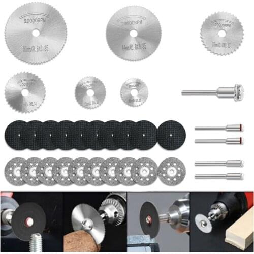 Diamond cutting disc for dremel tools accessories mini saw blade diamond grinding wheel set rotary tool wheel circular saw