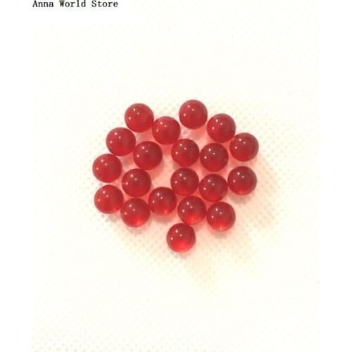 Free shipping 100pcs/lot 8mm red glass marbles Glass beads solid color glass ball experiment decoration aquarium photography