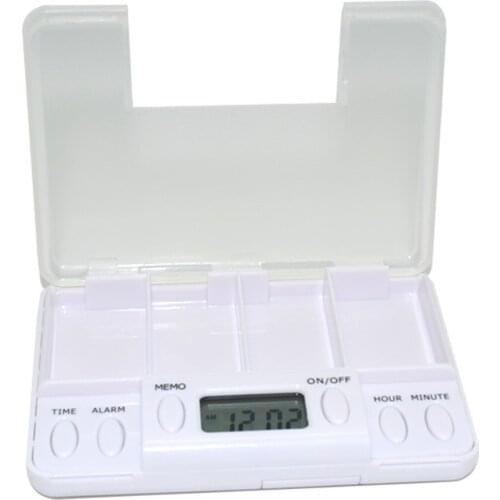 GREENWON Pill Case Storage Drug Box Plastic Shell Compartment Medicine Divider Tablet Cutter Tool