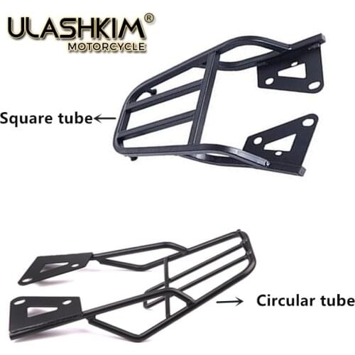 Black Rear Luggage Carrier Rack Support Holder Saddlebag Cargo Shelf Bracket Kit for Honda MSX125 MSX 125