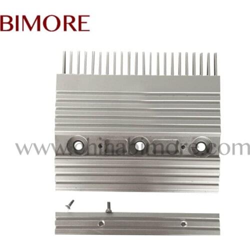 Escalator Elevator Part 5270418H01 5270418D10 Escalator Comb Plate Length 197.4mm Width 162mm Install Size 140mm 22T Center