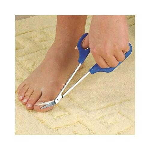 20cm(7.87'') Long Reach Easy Grip Toe Nail Toenail Pedicure Trim Chiropody Scissor Trimmer for disabled Cutter Clipper Manicure