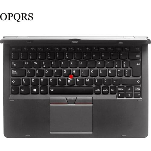 For Lenovo ThinkPad X1 Helix 2 SP/Spanish laptop keyboard+Palmrest +Bottom+Fan Heatsink+Motherboard+Cable Lower Case Cover Part