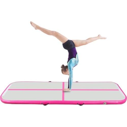 Inflatable Gymnastic Airtrack Tumbling Yoga Air Trampoline Track For birthday Training Taekwondo Cheerleading 6M*2M*0.2M Dance