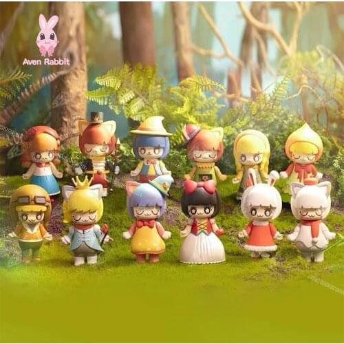 Kimmy Miki Fairytale Blind Box 2 Season Birthday Gift Toys for Children Snow White Guess Bag Blind Toys Cute Doll Free Shipping