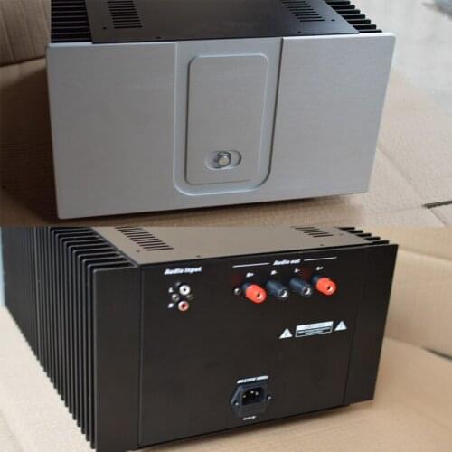 KYYSLB QL3218 320*180*406mm Class A Amplifier Chassis Box House DIY Enclosure with Heat Sink Amplifier Case Shell