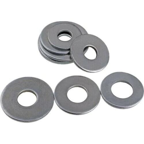 M4M5M6 white zinc plated large flat washer thickened /Ultra-thin washer