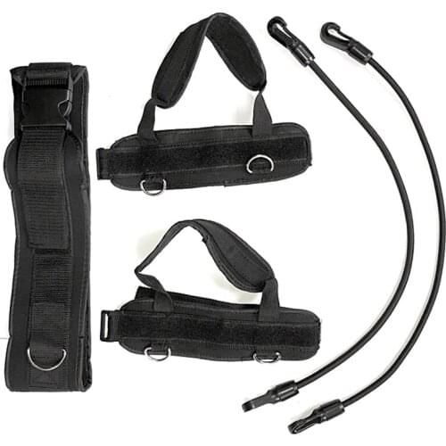 Leg Pull Rope Multifunction Fitness Elasti Rope Squat Dumbbell Training Basketball Running Bounce Pull Belt Workout bands