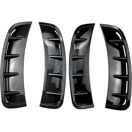 Front Bumper Air Outlet Stickers Trim Cover for Mercedes Benz a Class W177 A180 A200 A220 A250 Sports Accessories Car Styling