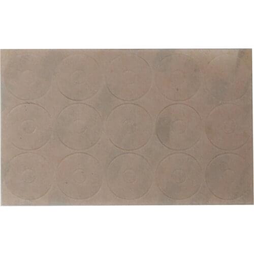 Non-slip Silicone Adhesive Gel Grips Rings Pack of 15 Clear for Sewing Craft For Straight Precise Cuts Convenient