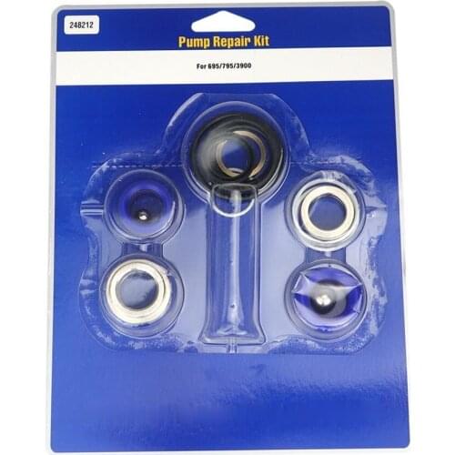 2pcs 695/795 Professional Quality Airless Paint Sprayer Parts Pump Repair Kit 248212,For Airless Paint Sprayer Pump 695 &amp 795