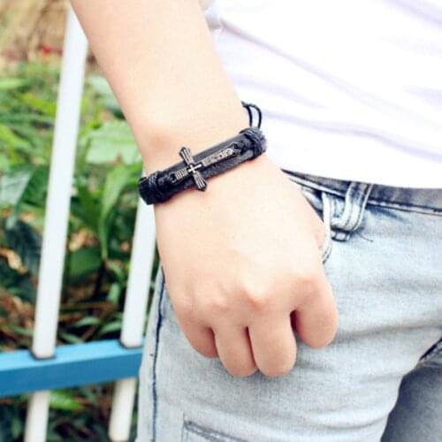 QrhYK Leather Bracelets