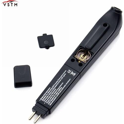 Oil Quality Check Pen Universal Brake Fluid Tester TPMS 2 IN1 Car Brake Liquid Tester Vehicle Auto Automotive Testing Tool