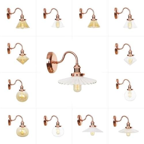 Nordic Style Unique Small Bedroom Living Room Coffee Shop Milk Tea Shop Exhibition Hall Living Room Decorative Wall Lamp