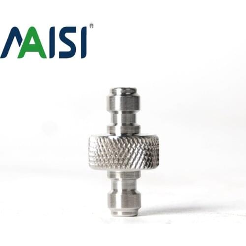 Paintball Airsoft Air Gun PCP 8mm Double Male Head Quick Connector Stainless Steel Paintball Accessories