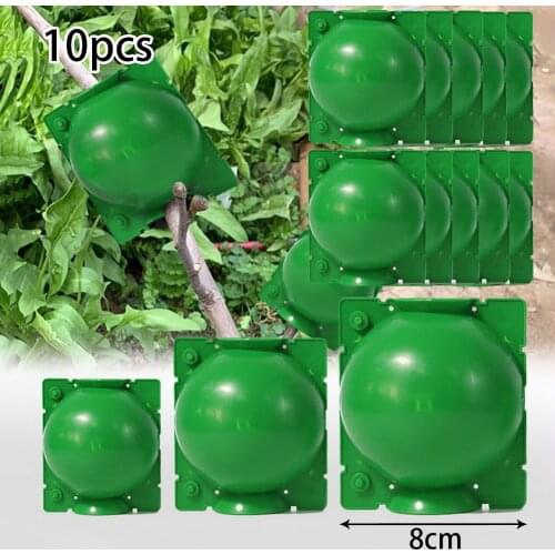 10 Pcs Plant Rooting Equipment High Pressure Propagation Ball Garden Graft Box Breeding Case For Garden Graft Box Sapling