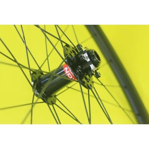 29er MTB XC 30mm wide hookless carbon front wheel 30mm deep UD 3K 12K matt glossy Novatec D791SB hub leader woods gravel bicycle