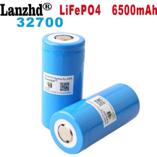 1-12pcs NEW 3.2V 32700 6500mAh LiFePO4 battery 35A continuous discharge maximum 55A high power battery