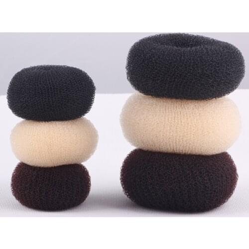 Hair Accessories Synthetic Wig Donuts Bud Head Band Ball French Twist Magic DIY Bun Maker Sweet French Dish Made Hair Tool Band