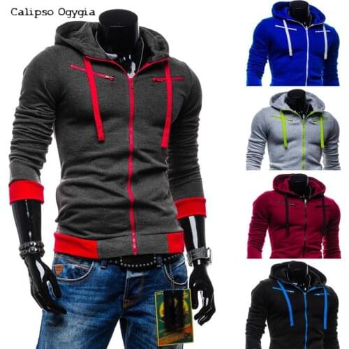 Calipso Ogygia Men's Zip Hoodies
