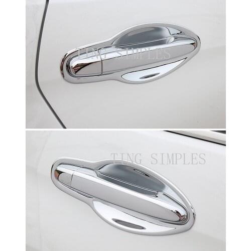 For Honda CRV CR-V 2012-2016 hanlde covers Chrome Door Handle Cover Trim Exterior Decoration accessories Car Styling C1311