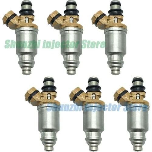 6pcs Fuel Injector Nozzle For Toyota Corolla AE110 4AFE 5AFE OEM:23250-16150 23209-16150 2325016150 2320916150