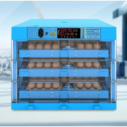 Incubator small household automatic intelligent egg incubator mini incubator chick seedling duck goose water bed incubator