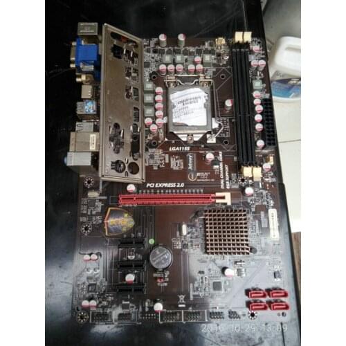 Used,Used for Jetway TI61AG3 motherboard H61 support 1155 pin thunder series with USB3.0 have HDMI interface,100% tested good
