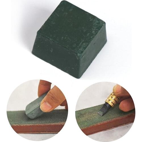 Abrasive Polishing Paste Buffing Compound Metal Knife Blade Grinding Dual Sided Leather Blade Strop Knife Metalworking Tools New