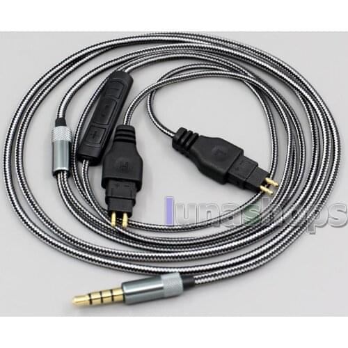 LN006194 4 type Headphone Cable For Sennheiser HD580 HD600 HD650 HDxxx HD660S HD58x HD6xx