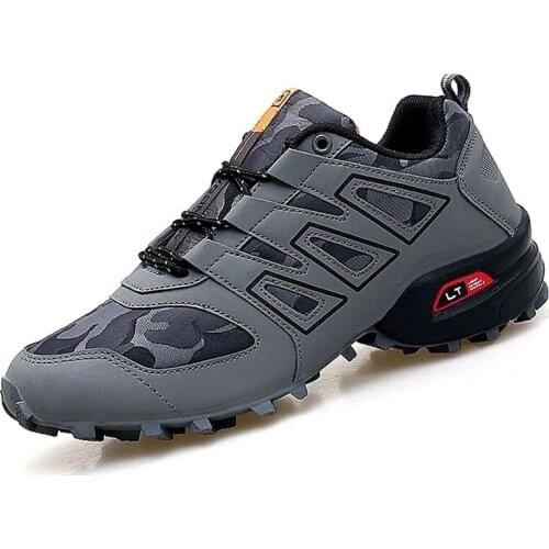 Men Hiking Shoes Waterproof Breathable Tactical Combat Army Boots Desert Training Sneakers Outdoor Anti-Slip Trekking Shoes