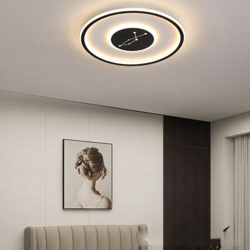 Modern Ultra-thin Constellation LED Ceiling Lamp Living Room Dining Room Bedroom Study Lamp Interior Lamp Master Bedroom Lamp