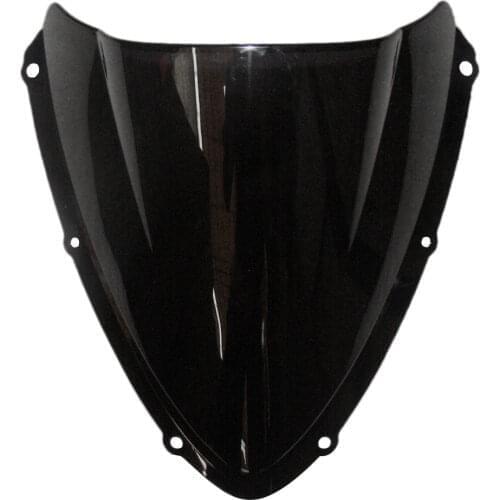 For Suzuki GSXR 600 750 GSXR600 GSXR750 K8 2008-2010 Motorcycle Windscreen Windshield Covers Screen Black Motorbikes Deflector