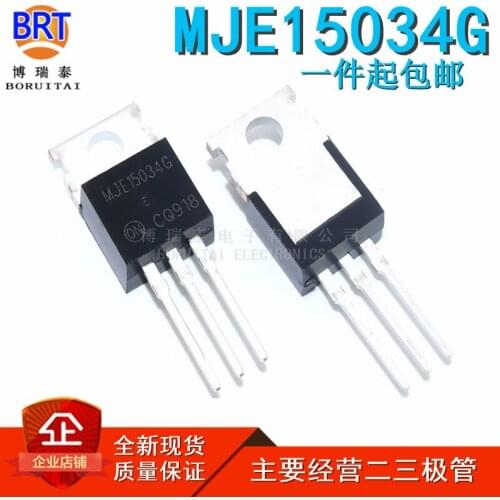 10pcs MJE15034G TO-220 MJE15035G TO220 (5PCS MJE15034 + 5PCS MJE15035 ) new original