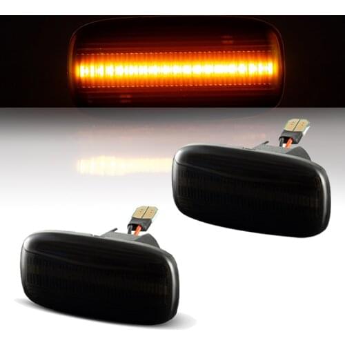 2Pcs LED Side Marker Light For Nissan Skyline R34 Sunny G10 Serena C24 Primera Camino Wagon WP11 Stagea M35 Infiniti G20 P11