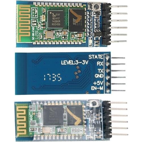 Slave Module Adapter HC-05 3 Wireless Pass Through Bluetooth Transceiver for Ardunio HC 05 Wireless rs232/ttl to Uart Converter