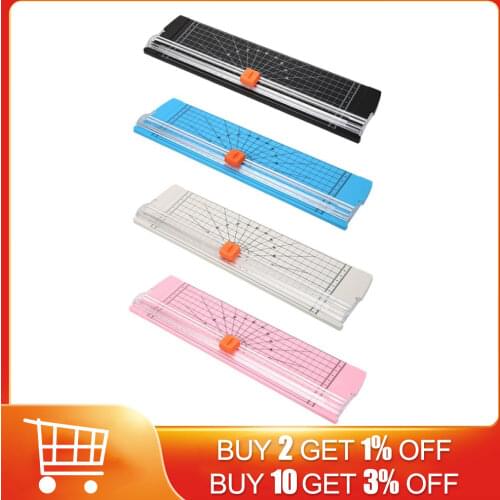A3/A4 Paper Cutter Precision Paper Photo Trimmers Cutter Scrapbook Trimmer Lightweight Cutting Mat Machine for Office School